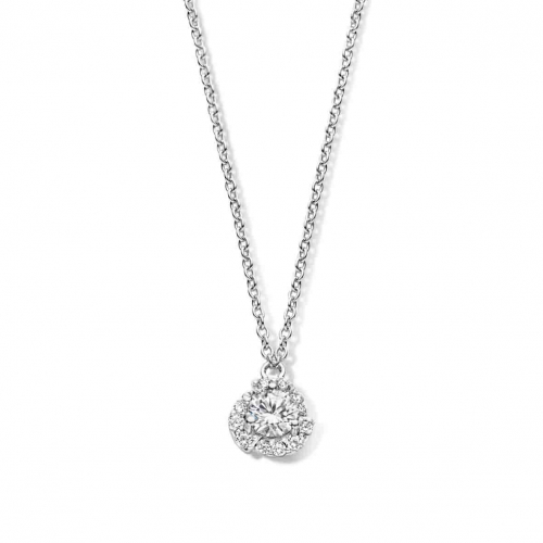 Collier en Argent serti d'oxydes de zirconium - Naiomy