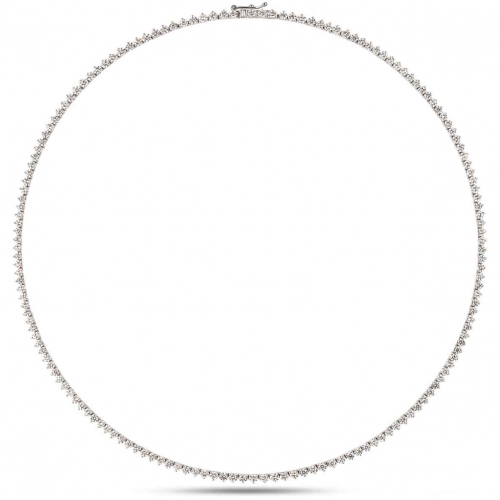 Collier Rivi�re Diamants 