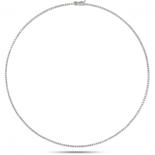 Collier Rivi�re Diamants 