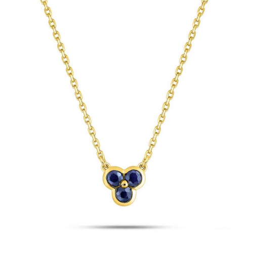 Collier Saphir