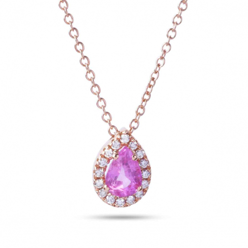 Collier Saphir et Diamants