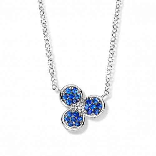 Collier Saphirs et Diamants