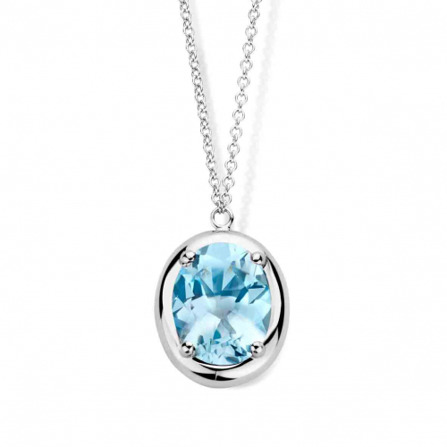 Collier topaze Sky Blue  - One More