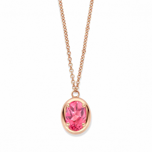 Collier Tourmaline Rose - One More