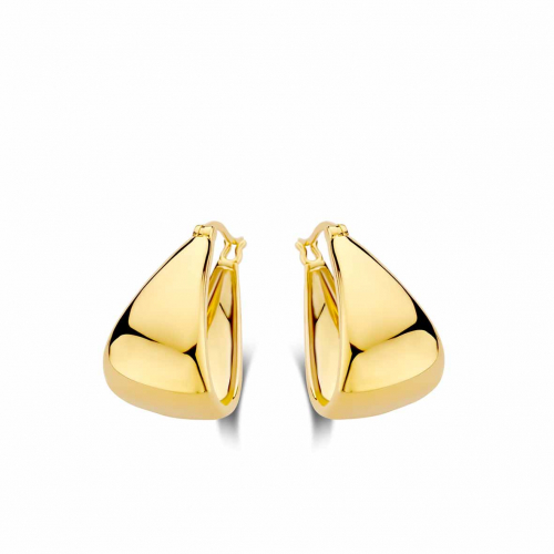 Cr�oles argent -  plaqu�es or - Naiomy