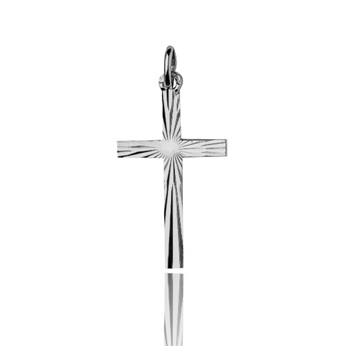 Croix scintillante finition cisel�e