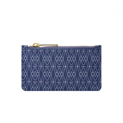 Etui Zipp Wolf 1834 - Signature - Bleu