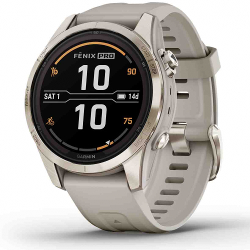 Garmin Fenix 6X Pro Solar Titane et bracelet cuir QuickFit 26 mm offert pas  cher