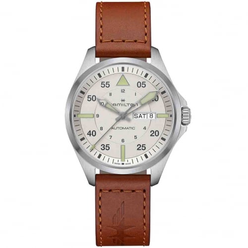 Hamilton Khaki Aviation Pilot Day Date Auto