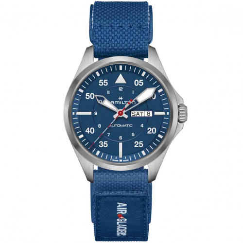 Hamilton Khaki Aviation Pilot Day Date Auto - Air-Glaciers Edition