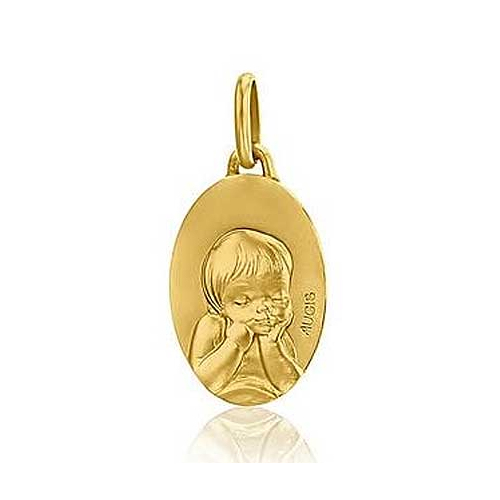 Mdaille Ange Augis Patine main