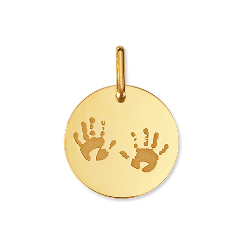 M�daille empreintes de mains