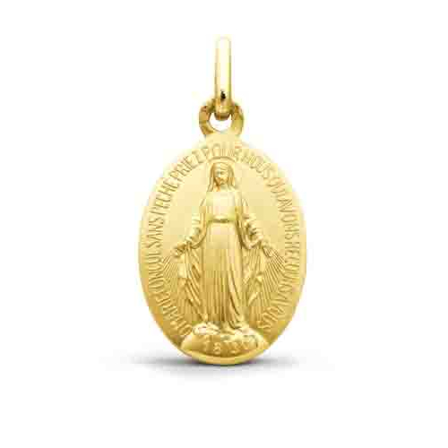 M�daille Miraculeuse ovale