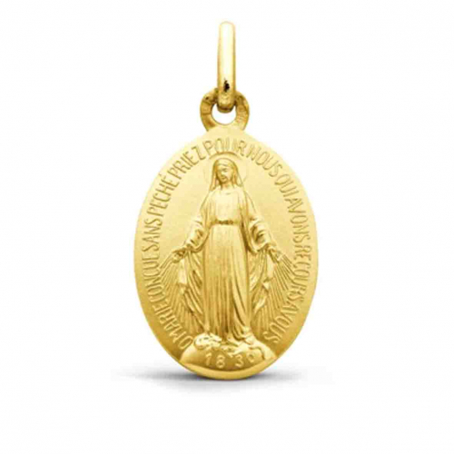Mdaille Miraculeuse ovale
