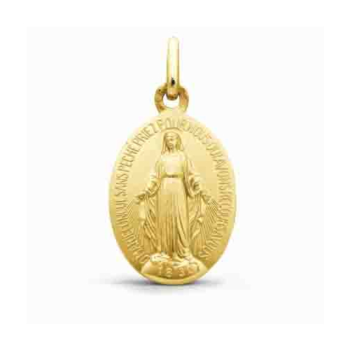 Mdaille Miraculeuse ovale