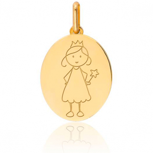 Mdaille Princesse Or