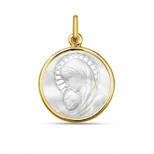 M�daille Vierge � l'enfant