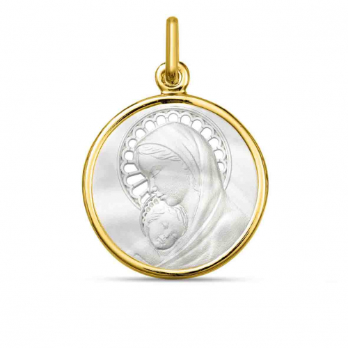 Médaille Vierge à l'enfant