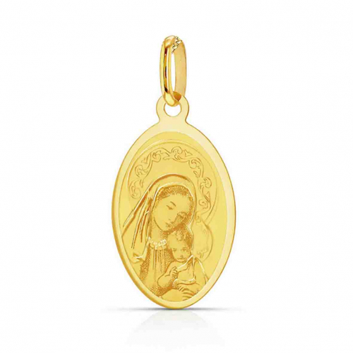 M�daille Vierge � l'enfant