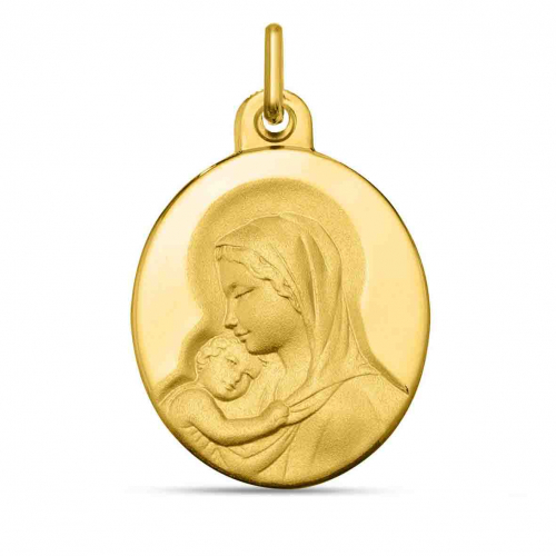 M�daille Vierge � l'enfant