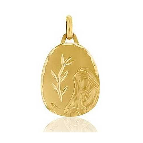 Mdaille Vierge  l'Enfant Augis