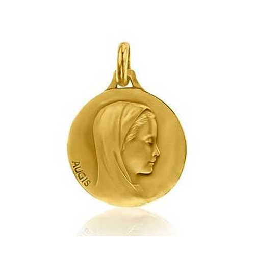 M�daille Vierge au voile Augis