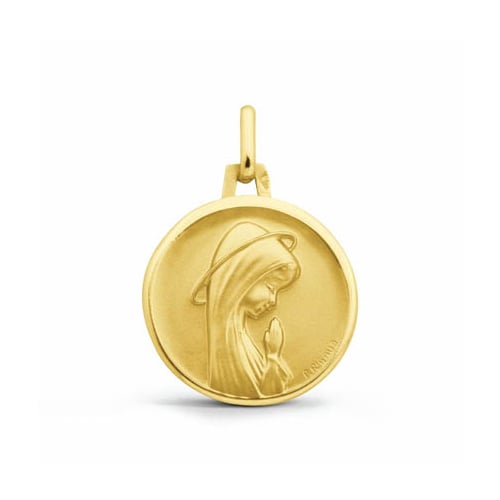 Mdaille Vierge Priante