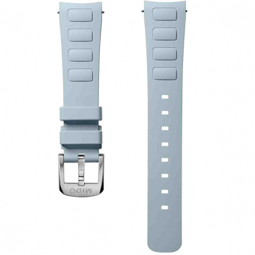 Bracelet Multifort TV 35 caoutchouc bleu 18mm