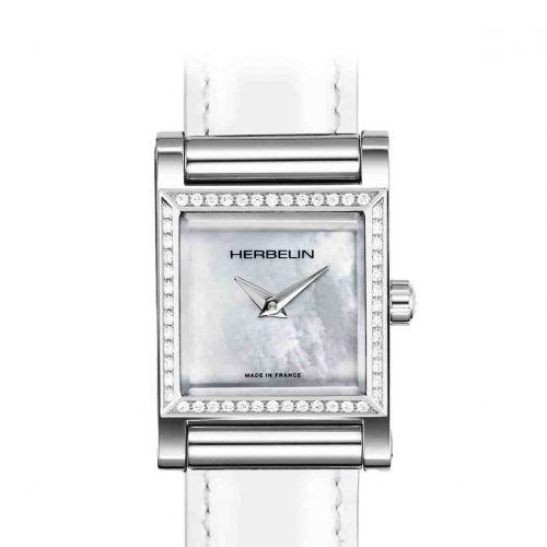 Montre Antares Personalisable- Bo�tier Steel Edition - Diamants