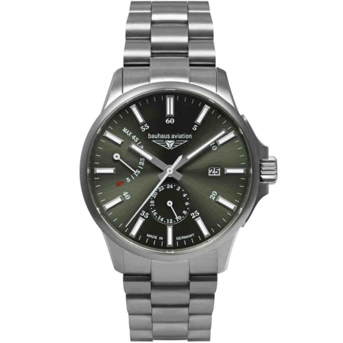 Montre Bauhaus Aviation Titanium