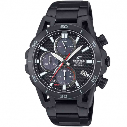 Montre Casio Edifice - Sospensione Chronographe - Noir & Rouge