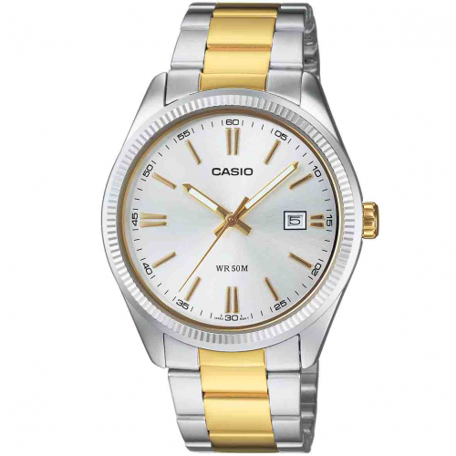 Montre Casio Timeless - Standard - Duo Argent & Dor�