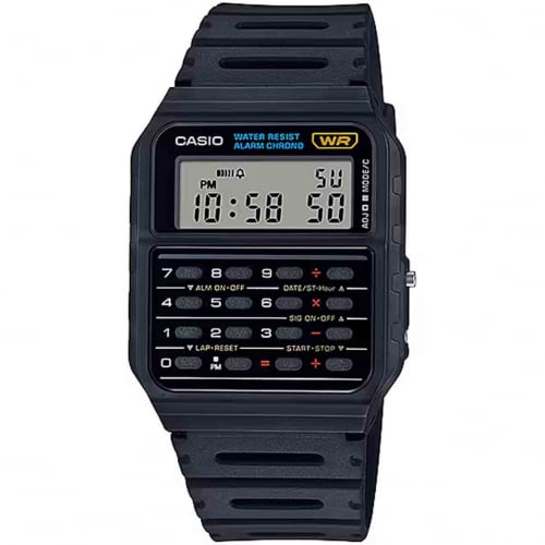 Montre Casio Vintage - Edgy Collection - Noir