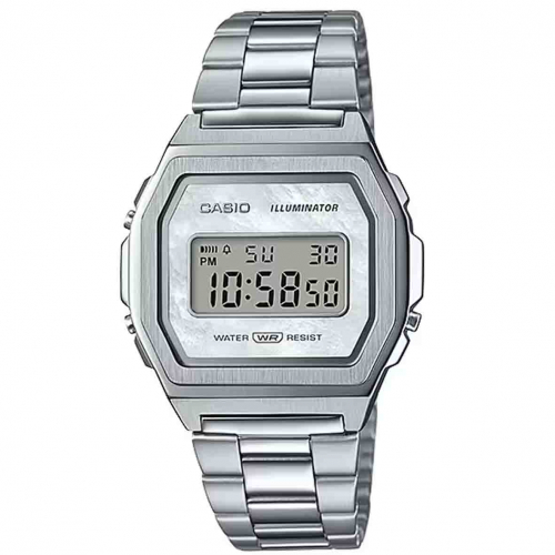 Montre Casio Vintage - Premium Collection Lady - Argent & Nacre