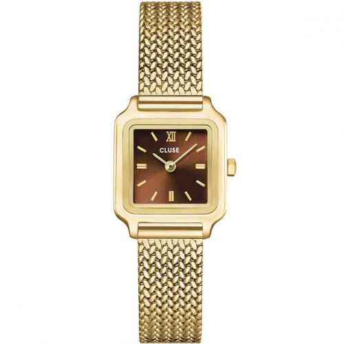 Montre Cluse Gracieuse Mini Watch Mesh - Brown