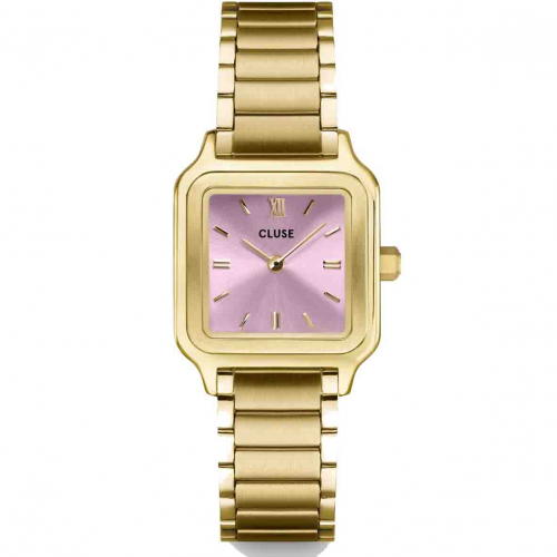 Montre Cluse Gracieuse Watch Steel -  Mauve Pink - Gold Colour 