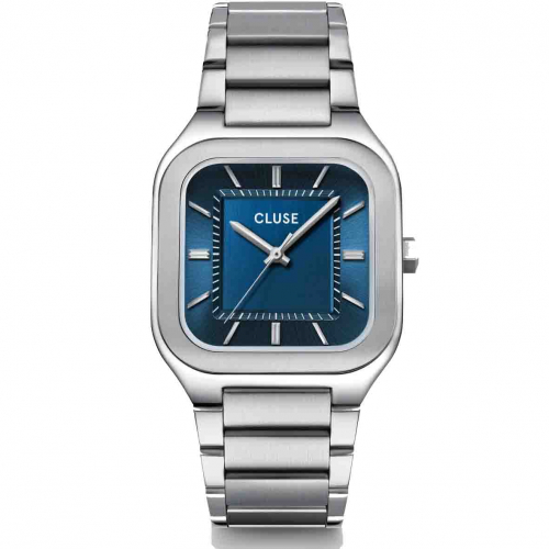 Montre Cluse Quadrus Steel - Blue - Silver Colour