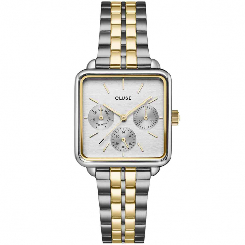 Montre Cluse Ttragone Multifonction Watch Steel, Bicolour