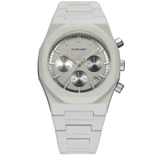 Montre D1 Milano Polychrono Fossil Grey