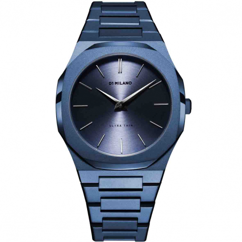 Montre D1 Milano Ultra Thin Monochrome Midnight