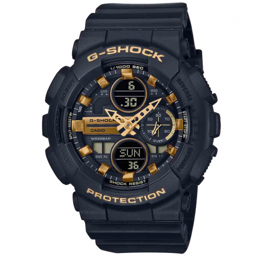 Montre GShock Classic Lady - S�rie GMA-S - Noir & Or
