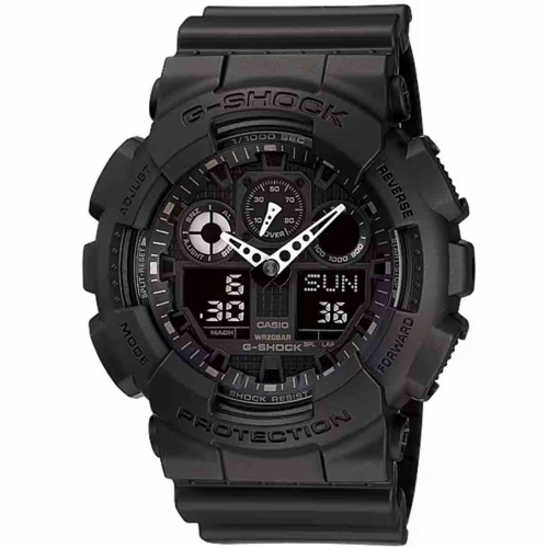 Montre GShock Classic - S�rie GA-100 - Noir