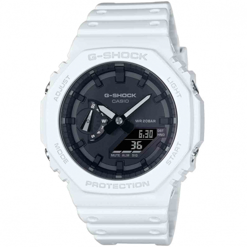 Montre GShock Classic - S�rie GA-2100 - Blanc