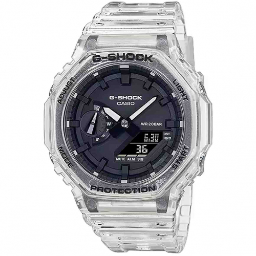 Montre GShock Classic - S�rie GA-2100 - Transparent & Noir