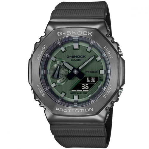 Montre GShock G-Steel - S�rie GM-2100 - Vert