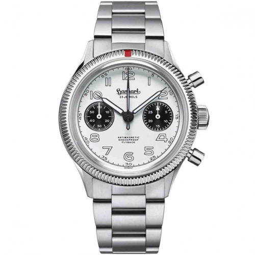 Montre Hanhart 417 ES Flyback Panda - 1954