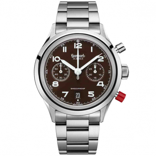 Montre Hanhart 417 ES Mocha Flyback Steve Mc. 