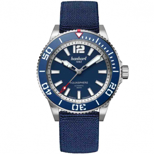 Montre Hanhart Aquasphere FreeFall Blue