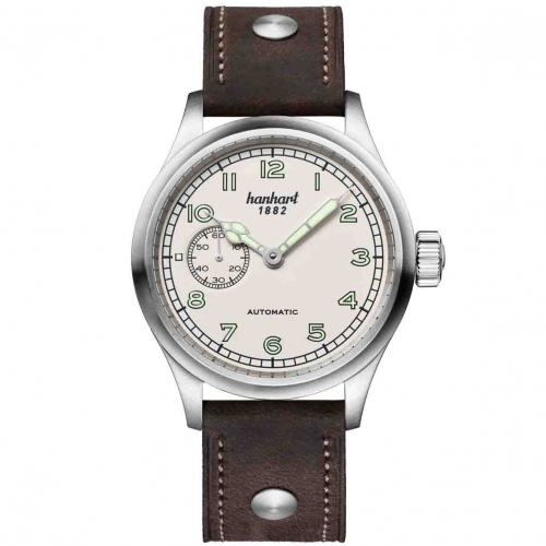 Montre Hanhart Pioneer Preventor9 Blanc