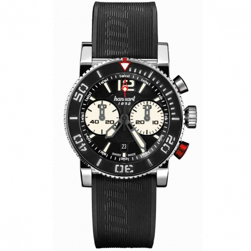 Montre Hanhart Primus Diver Noir